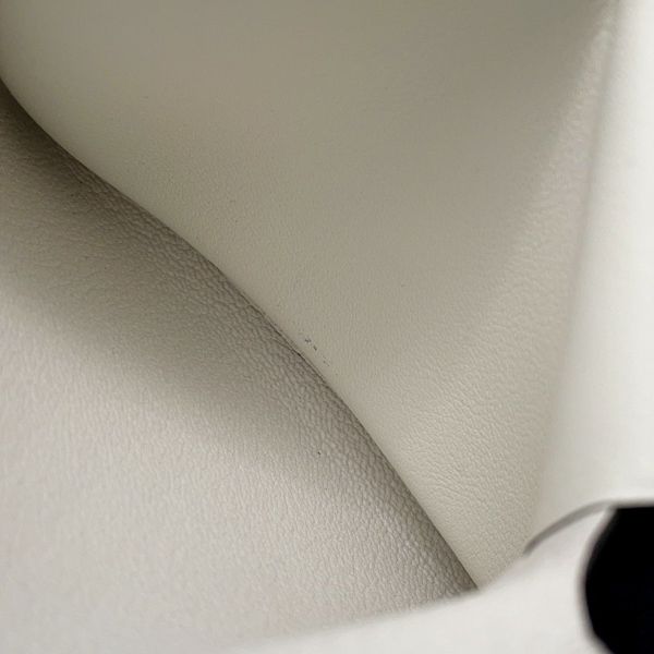 エルメス コインケース カルヴィ デュオ Selle en Desordres ナタ/マルチカラー/シルバー金具 スイフト B刻印 財布 白