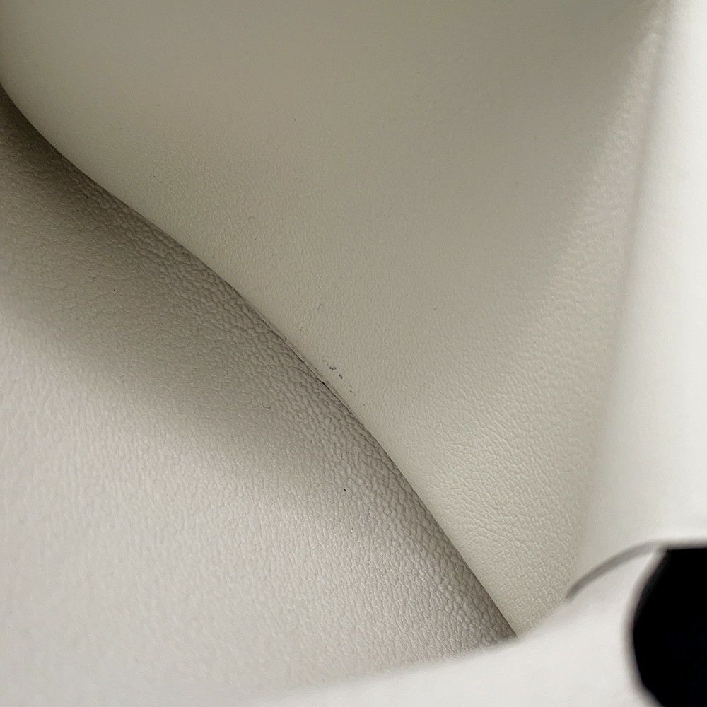 エルメス コインケース カルヴィ デュオ Selle en Desordres ナタ/マルチカラー/シルバー金具 スイフト B刻印 財布 白