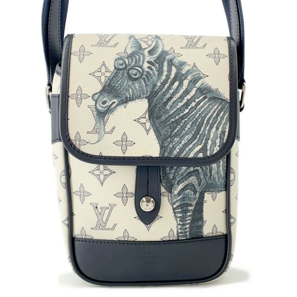 ルイヴィトン ショルダーバッグ メッセンジャーBB モノグラム・サバンナ M54247 LOUIS VUITTON 白