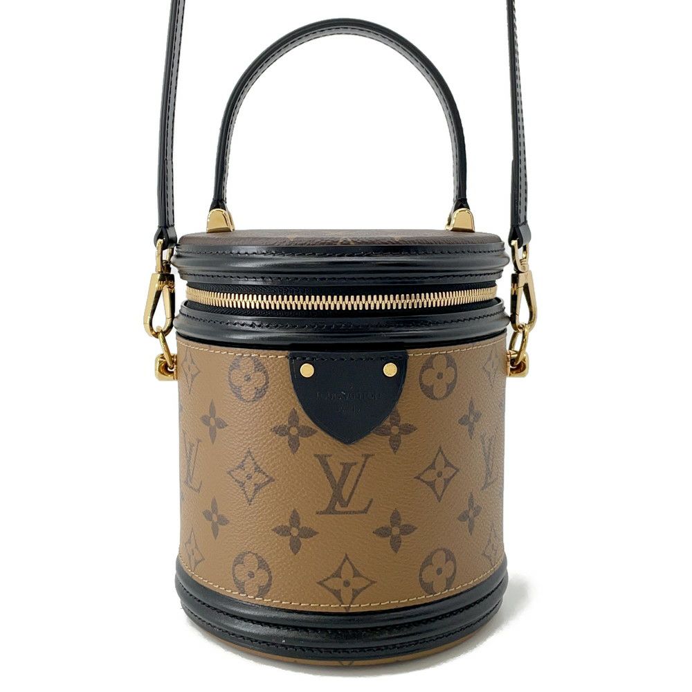 ルイヴィトン ハンドバッグ モノグラム・リバース カンヌ M43986 LOUIS VUITTON 2way バニティバッグ