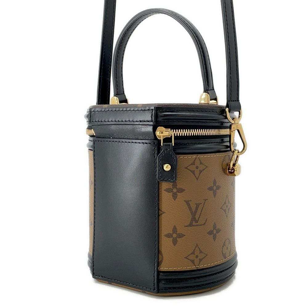 ルイヴィトン ハンドバッグ モノグラム・リバース カンヌ M43986 LOUIS VUITTON 2way バニティバッグ