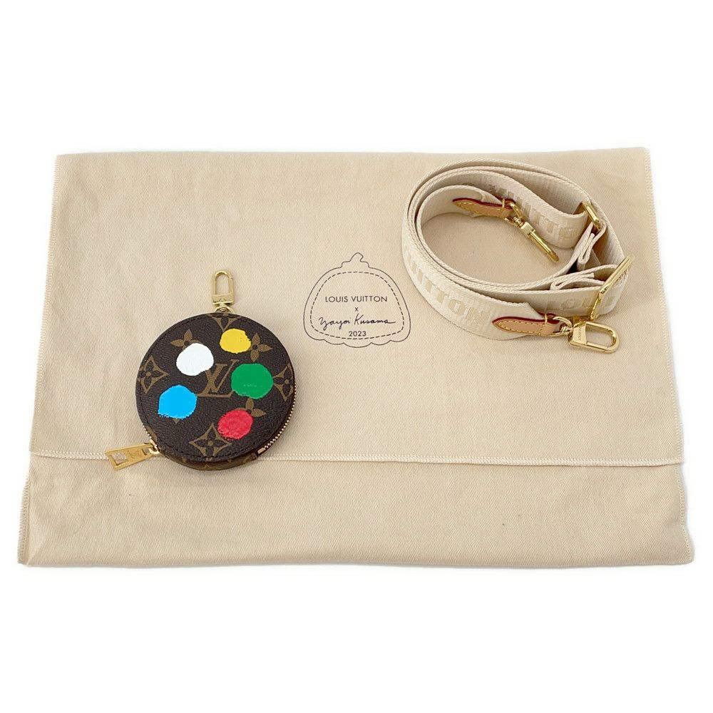 ルイヴィトン トートバッグ モノグラム LV × YK オンザゴーPM ドット M46380 草間彌生 コラボ