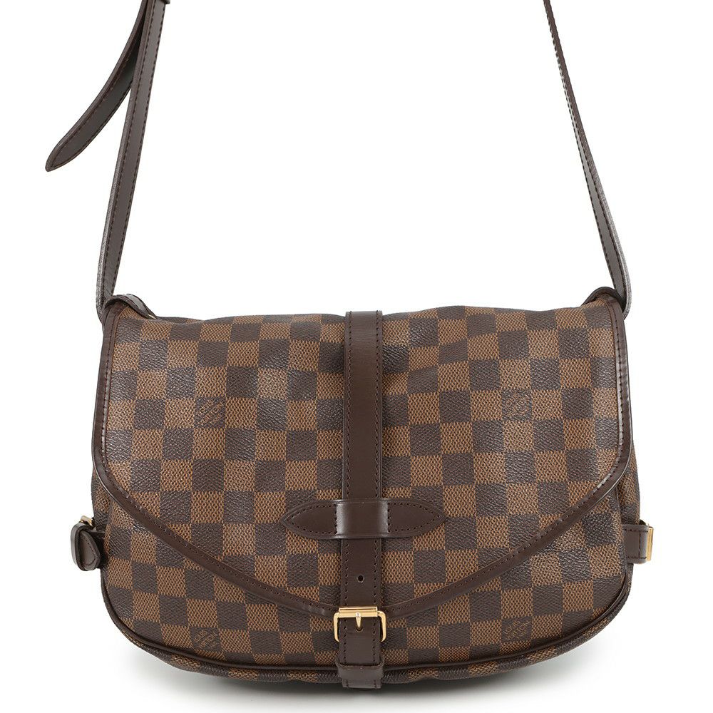 ルイヴィトン ショルダーバッグ ダミエ・エベヌ ソミュール30 SPO N48081 LOUIS VUITTON ヴィトン スペシャルオーダー