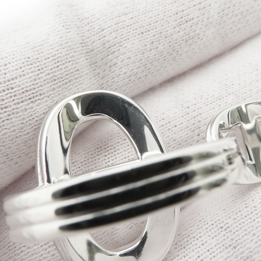 エルメス リング シェーヌダンクル24 ダブルリング TGM SV925 リングサイズ53 HERMES 指輪 ジュエリー