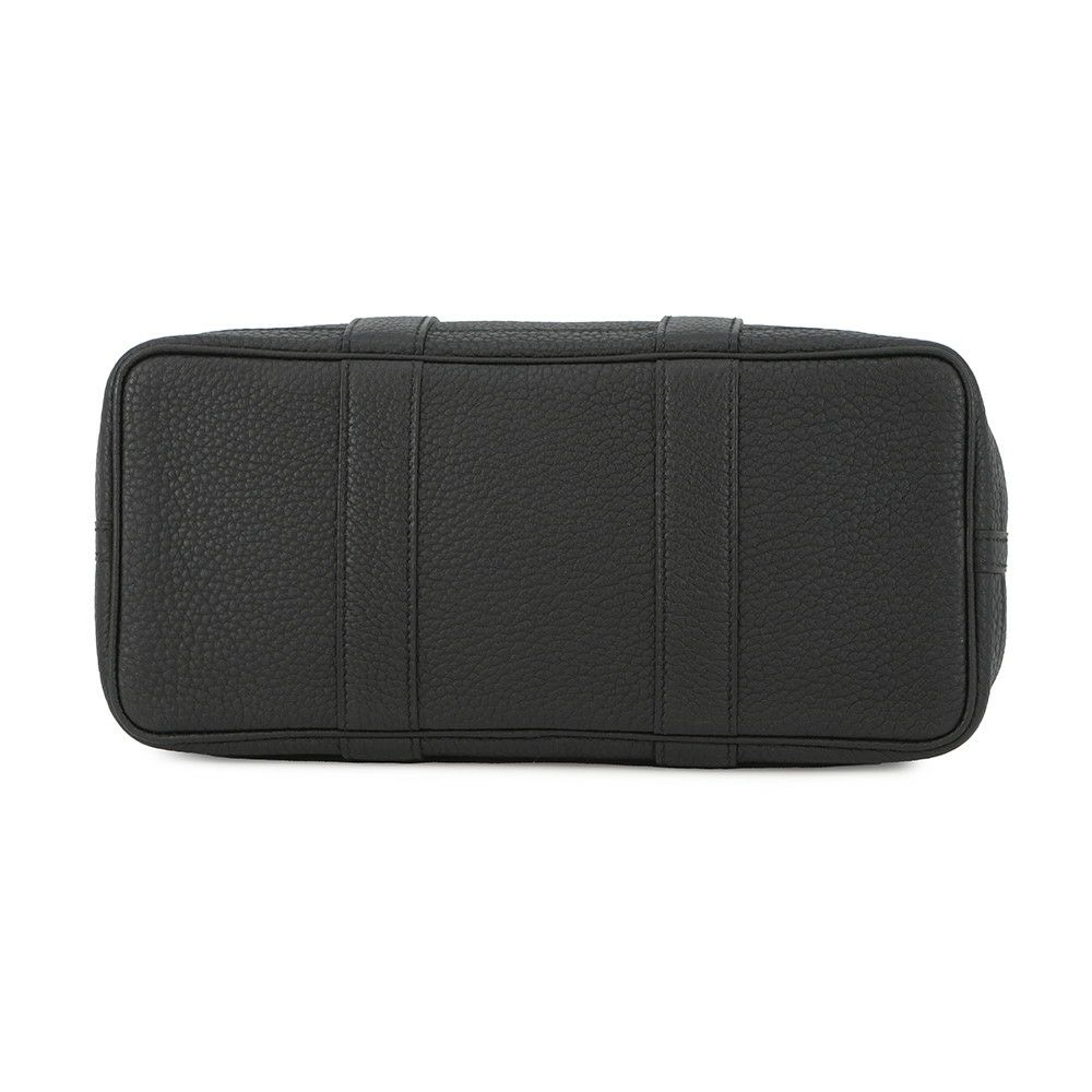 エルメス トートバッグ ガーデンパーティTPM ブラック/シルバー金具 ネゴンダ U刻印 黒