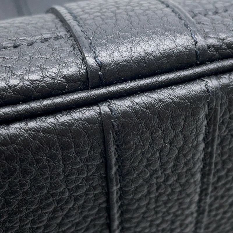 エルメス トートバッグ ガーデンパーティTPM ブラック/シルバー金具 ネゴンダ U刻印 黒