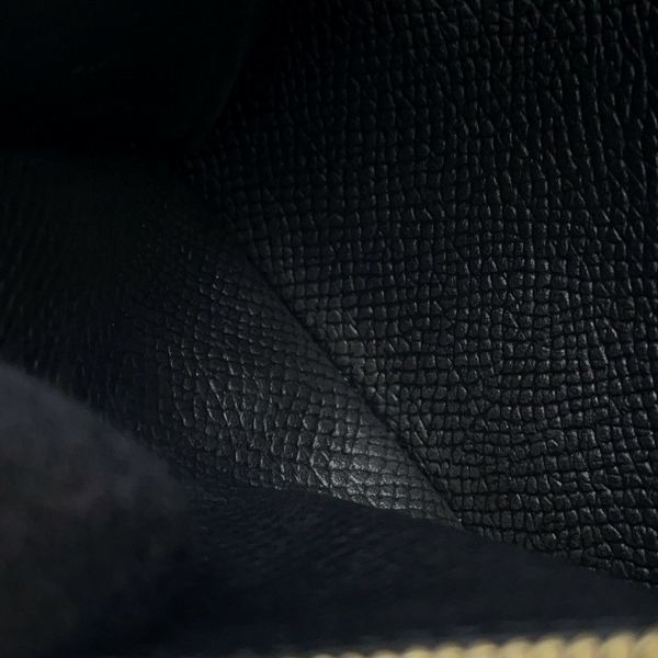 エルメス 二つ折り財布 ベアンコンパクト ブラック/ゴールド金具 エプソン W刻印 HERMES 財布 黒
