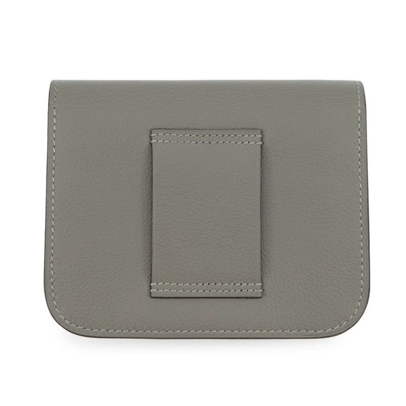 エルメス 財布 コンスタンス スリム グリメイヤー/ゴールド金具 エバーカラー W刻印 財布