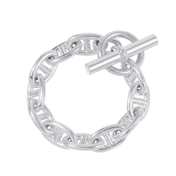 エルメス ブレスレット シェーヌダンクルGM 11コマ SV925シルバー HERMES ジュエリー