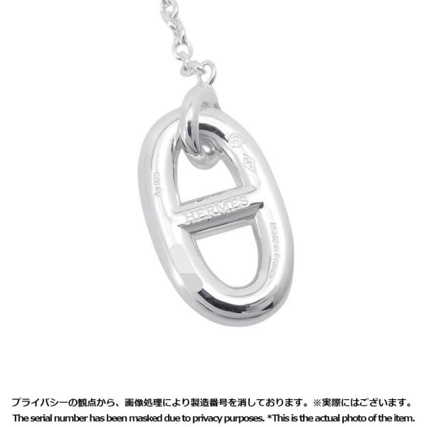 エルメス ピアス シェーヌダンクル ファランドール Earrings SV925シルバー HERMES ジュエリー イヤリング