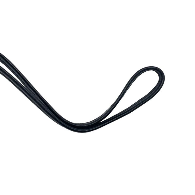 エルメス バッグチャーム ロデオ PM ブラック ラムスキン Y刻印 HERMES チャーム 黒