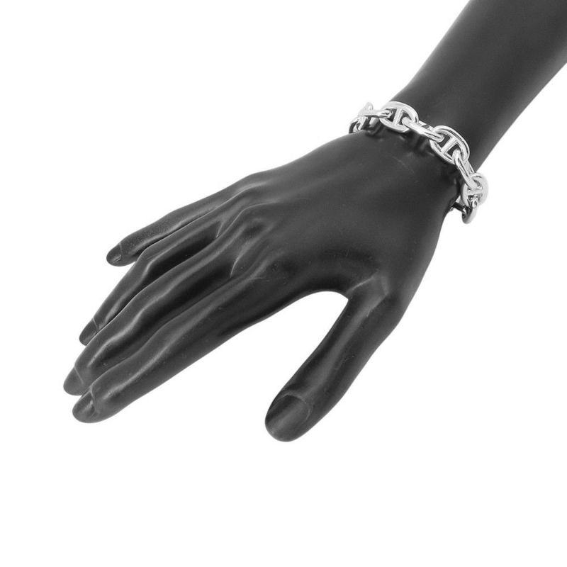 エルメス ブレスレット シェーヌダンクルMM 13コマ SV925シルバー HERMES ジュエリー