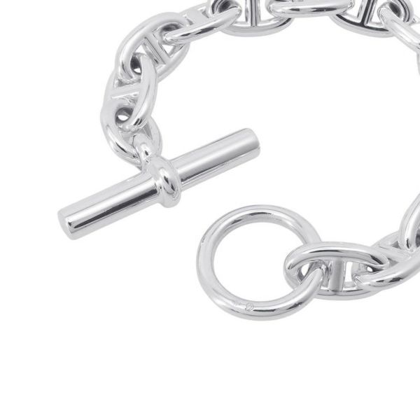 エルメス ブレスレット シェーヌダンクルMM 13コマ SV925シルバー HERMES ジュエリー