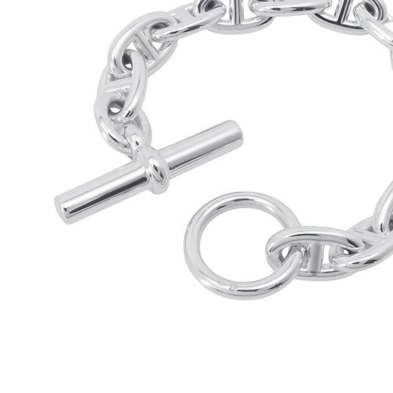 エルメス ブレスレット シェーヌダンクルMM 13コマ SV925シルバー HERMES ジュエリー