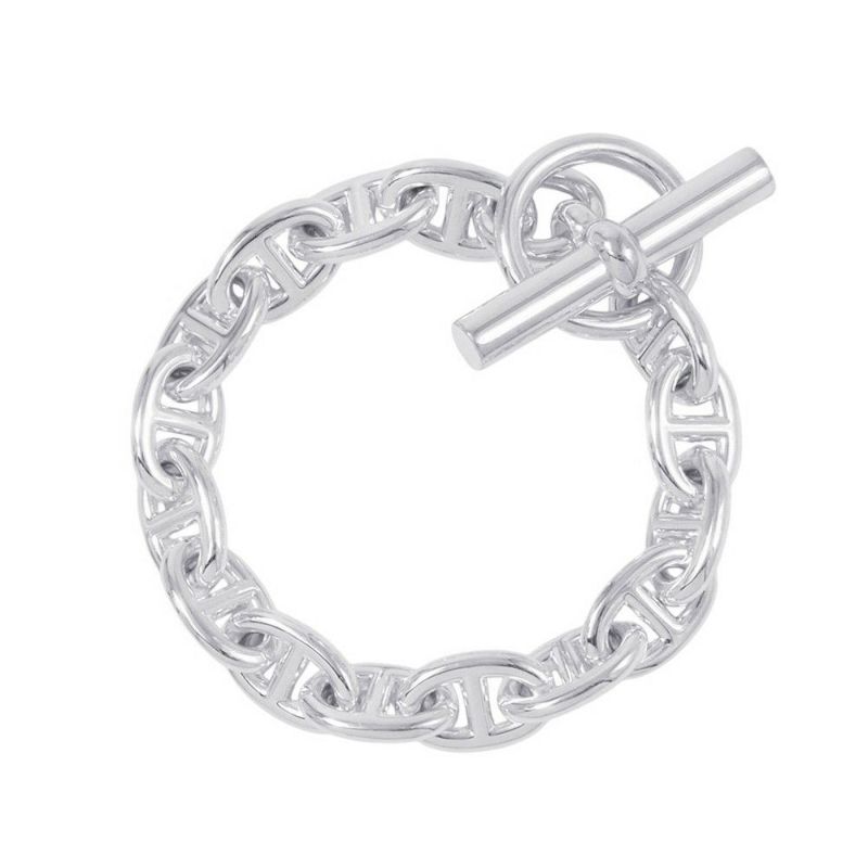 エルメス ブレスレット シェーヌダンクルPM 15コマ SV925シルバー HERMES ジュエリー