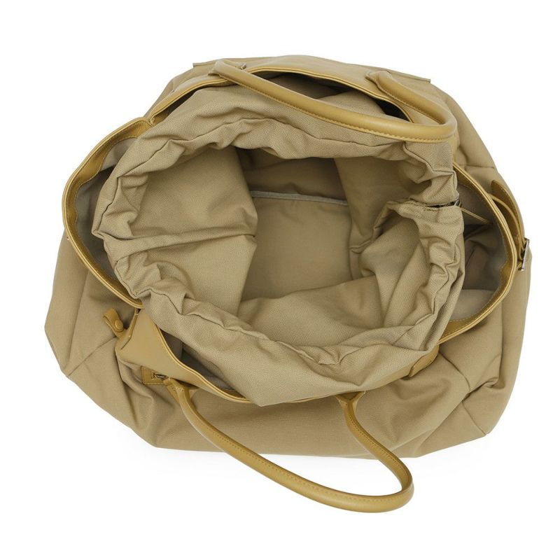 ザ ロウ トートバッグ マルゴー17 インサイドアウト キャンバス レザー THE ROW ベージュ