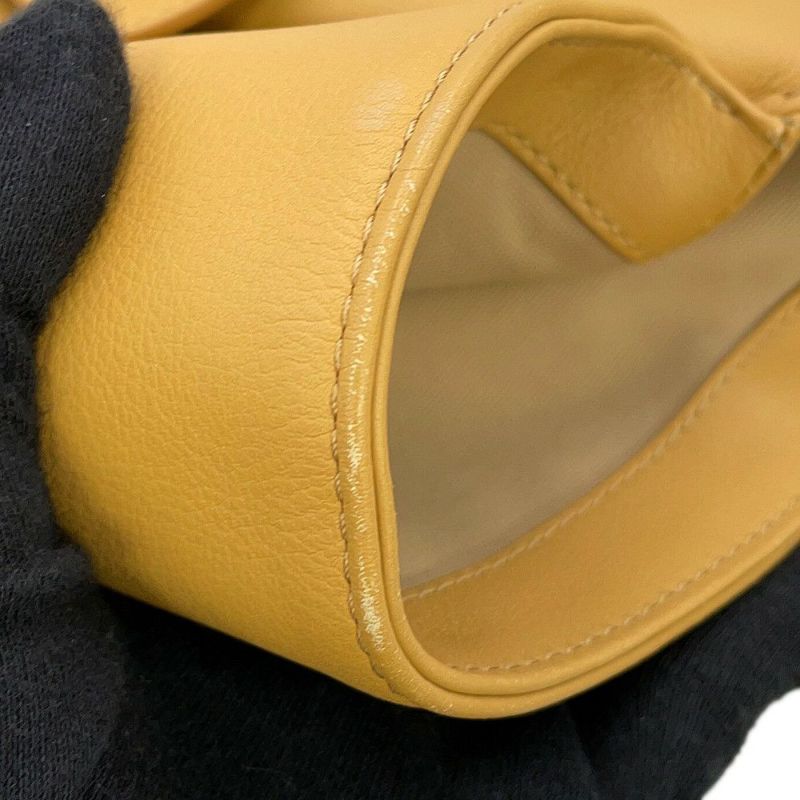 ザ ロウ トートバッグ マルゴー17 インサイドアウト キャンバス レザー THE ROW ベージュ