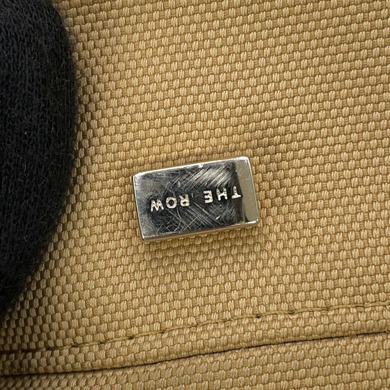 ザ ロウ トートバッグ マルゴー17 インサイドアウト キャンバス レザー THE ROW ベージュ