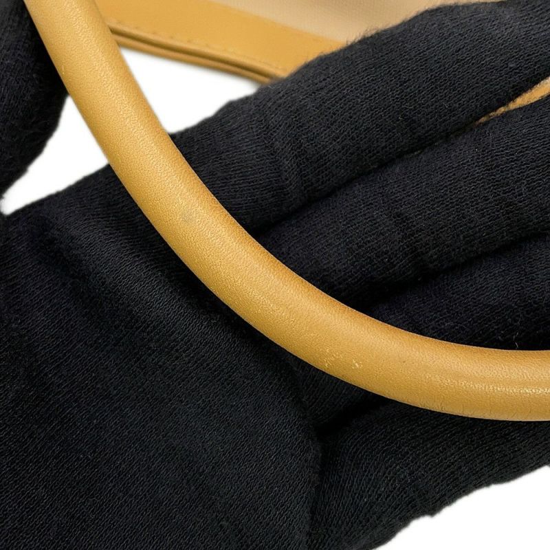 ザ ロウ トートバッグ マルゴー17 インサイドアウト キャンバス レザー THE ROW ベージュ