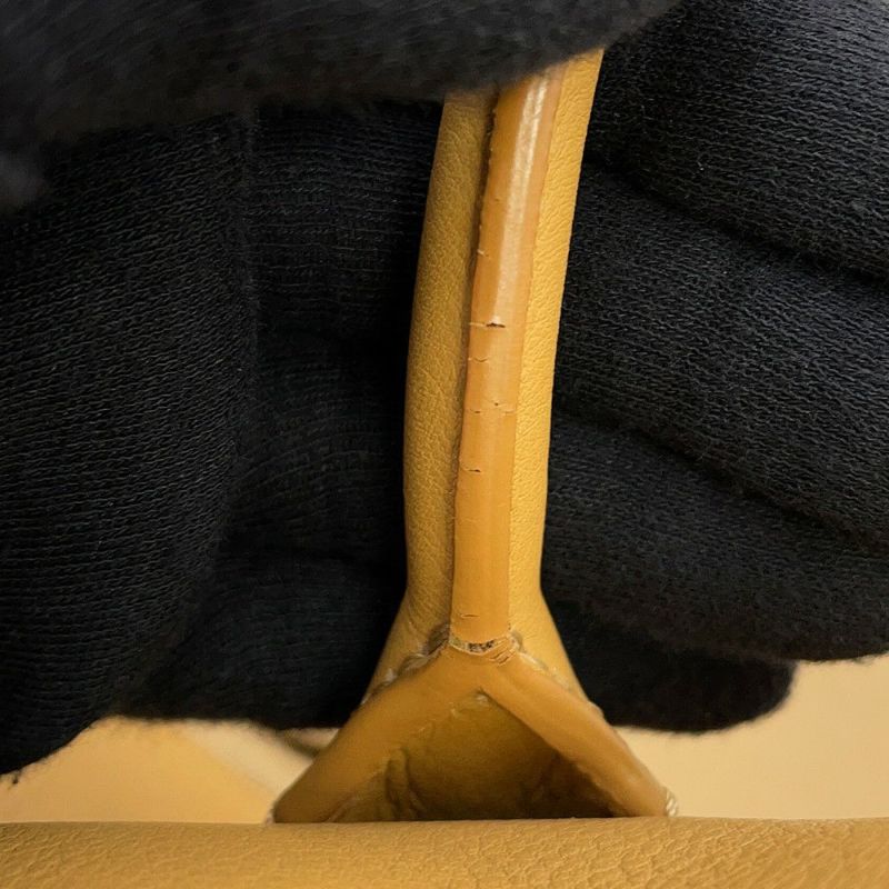 ザ ロウ トートバッグ マルゴー17 インサイドアウト キャンバス レザー THE ROW ベージュ