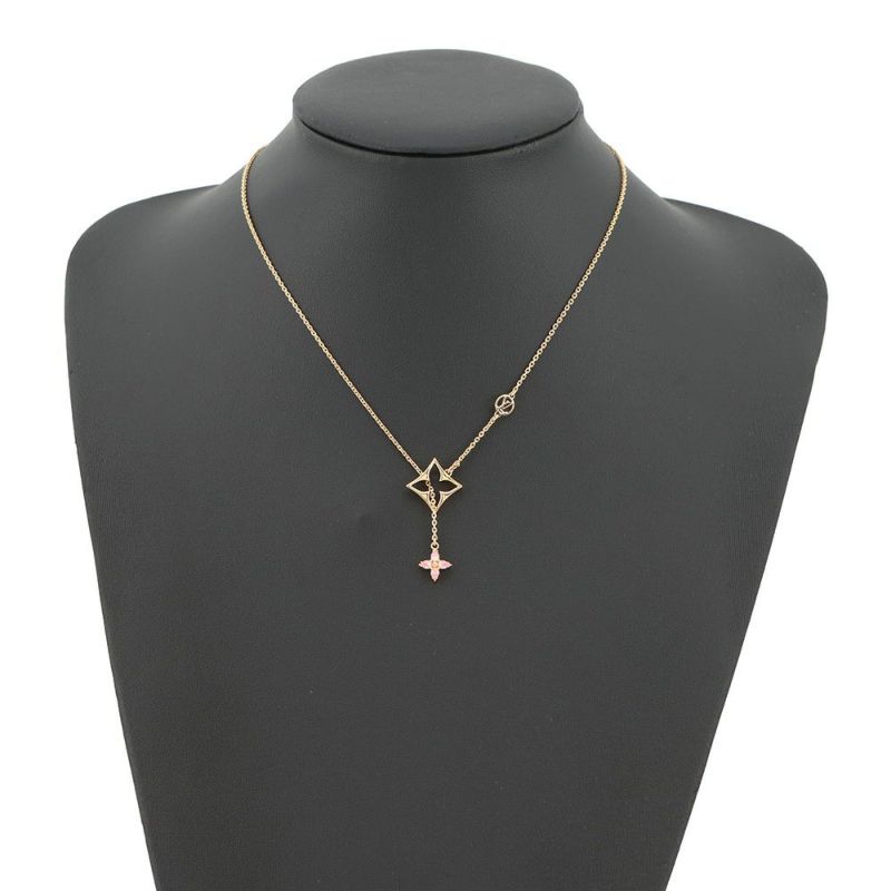 ルイヴィトン ネックレス フラワーグラム ストラス モノグラム･フラワー M03246 LOUIS VUITTON アクセサリー