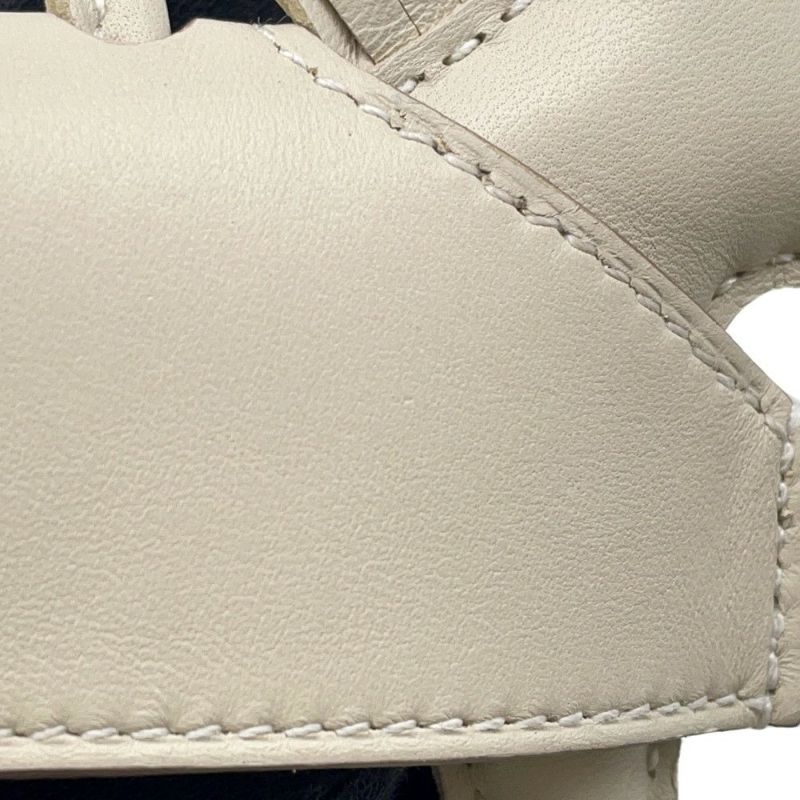 エルメス バッグチャーム ロデオPM ロベオ ロック クレ/シルバー金具 ラムスキン K刻印