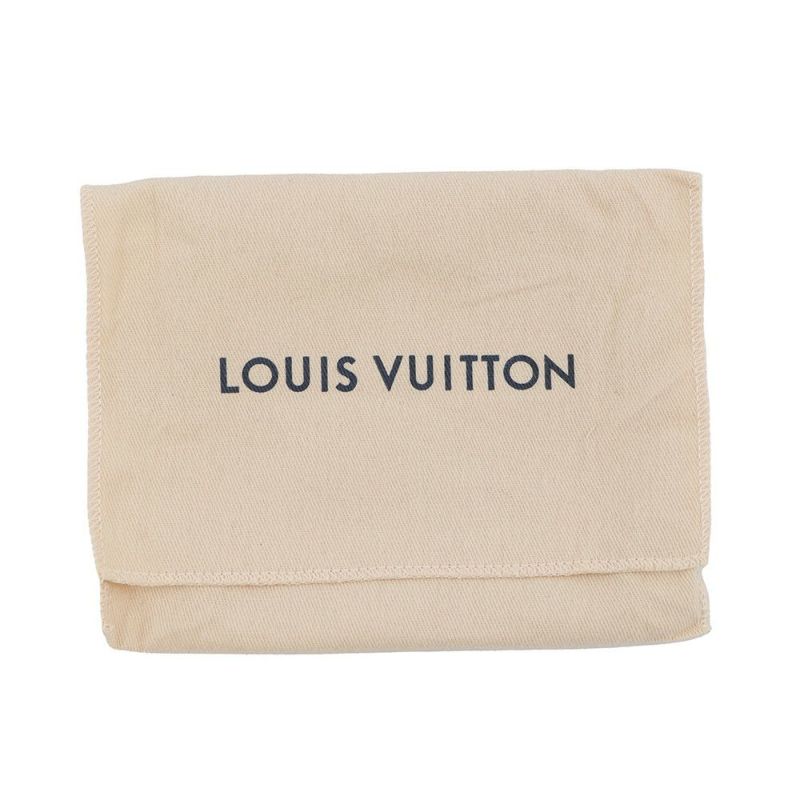 ルイヴィトン 二つ折り財布 モノグラム・デニム ポルトフォイユ・ルー 日本限定 LV リミックス M83160 ブルー