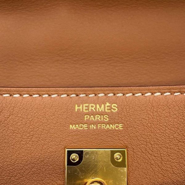 エルメス ショルダーバッグ ケリー ムーブ ゴールド/ゴールド金具 スイフト B刻印 HERMES バッグ