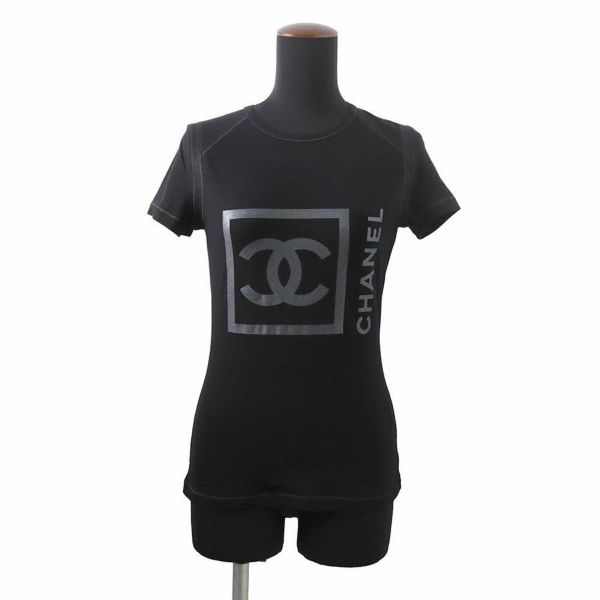 シャネル 半袖Tシャツ スポーツTシャツ ココマーク レディースサイズ38 