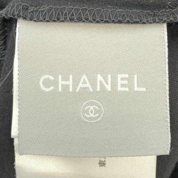 シャネル 半袖Tシャツ スポーツTシャツ ココマーク レディースサイズ38 P30784 CHANEL アパレル 黒