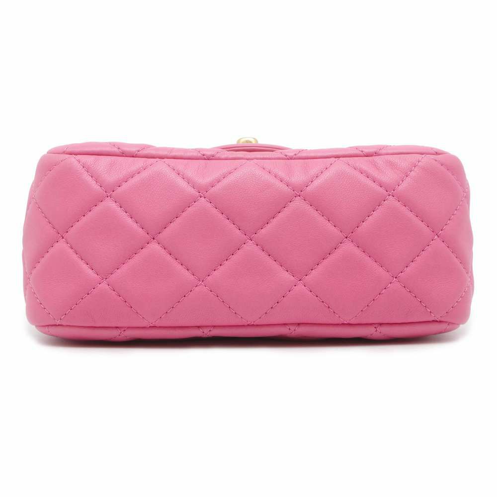 シャネル チェーンショルダーバッグ ミニマトラッセ ラムスキン AS1786 CHANEL ミニ フラップ ココボール
