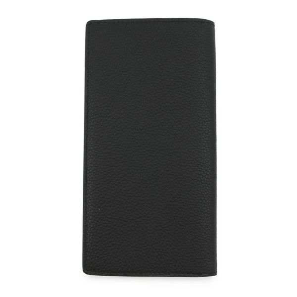 バーバリー 長財布 ナイトスタンプ コンチネンタルウォレット グレイニーカーフレザー 81130921 BURBERRY 黒