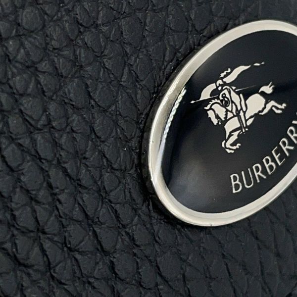 バーバリー 長財布 ナイトスタンプ コンチネンタルウォレット グレイニーカーフレザー 81130921 BURBERRY 黒