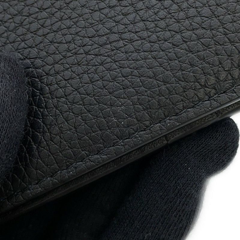 バーバリー 長財布 ナイトスタンプ コンチネンタルウォレット グレイニーカーフレザー 81130921 BURBERRY 黒