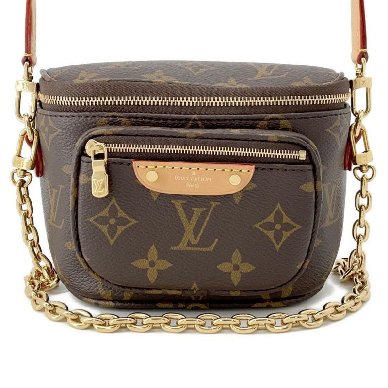 ルイヴィトン ショルダーバッグ モノグラム ミニ バムバッグ M82335 LOUIS VUITTON ヴィトン バッグ 2way