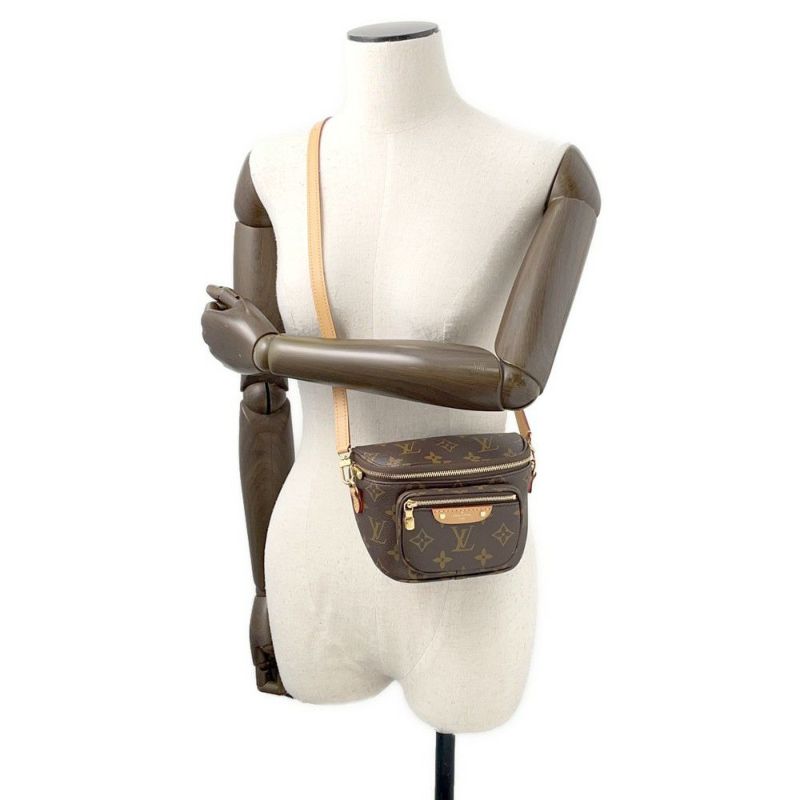 ルイヴィトン ショルダーバッグ モノグラム ミニ バムバッグ M82335 LOUIS VUITTON ヴィトン バッグ 2way