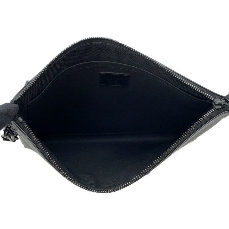 ルイヴィトン クラッチバッグ モノグラム・エクリプス ポシェット・トゥ・ゴー M81569 LOUIS VUITTON メンズ 黒