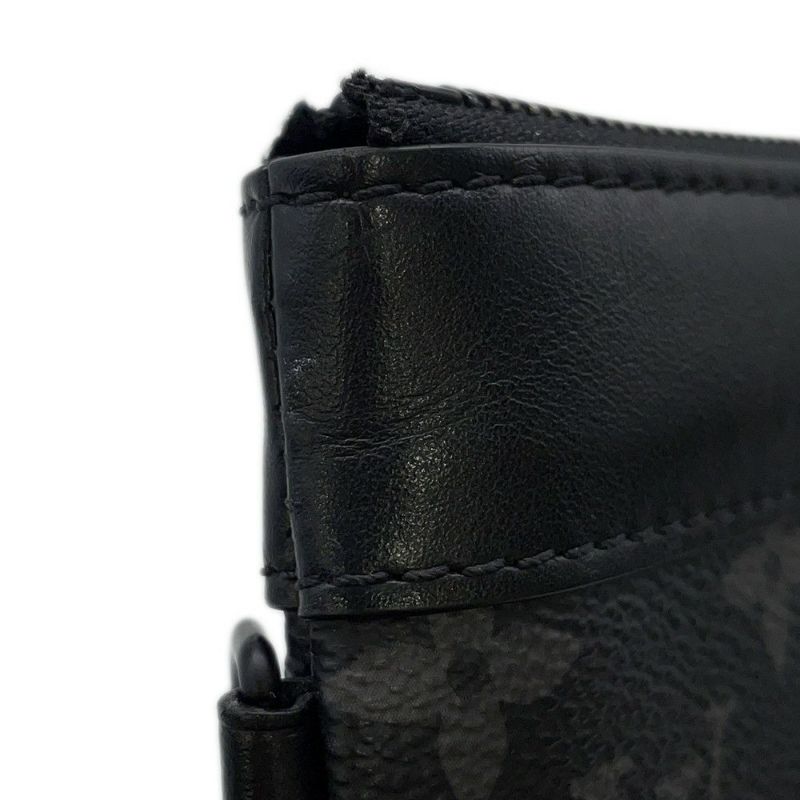 ルイヴィトン クラッチバッグ モノグラム・エクリプス ポシェット・トゥ・ゴー M81569 LOUIS VUITTON メンズ 黒