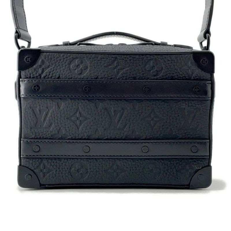 ルイヴィトン ショルダーバッグ モノグラム/トリヨンレザー ハンドル・ソフトトランク M59163 ヴィトン バッグ 黒 ブラック メンズ