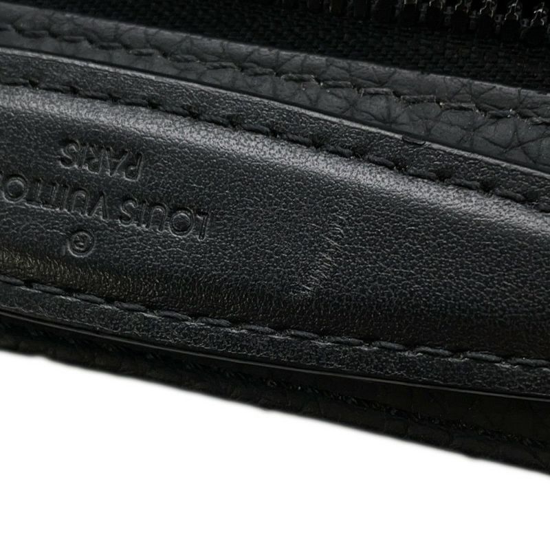 ルイヴィトン ショルダーバッグ モノグラム/トリヨンレザー ハンドル・ソフトトランク M59163 ヴィトン バッグ 黒 ブラック メンズ