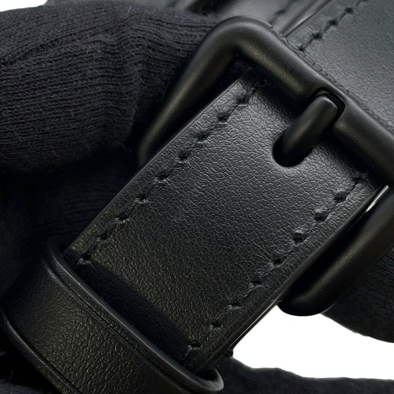 ルイヴィトン ショルダーバッグ モノグラム/トリヨンレザー ハンドル・ソフトトランク M59163 ヴィトン バッグ 黒 ブラック メンズ