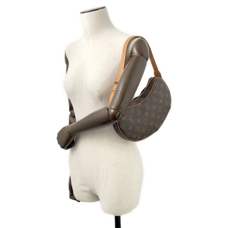 イヴィトン ショルダーバッグ モノグラム ポシェット・クロワッサン M51510 ワンショルダー