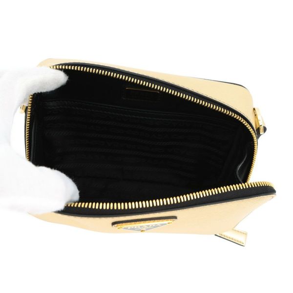 プラダ ショルダーバッグ トライアングルロゴ ブリック サフィアーノレザー 2VH070 PRADA