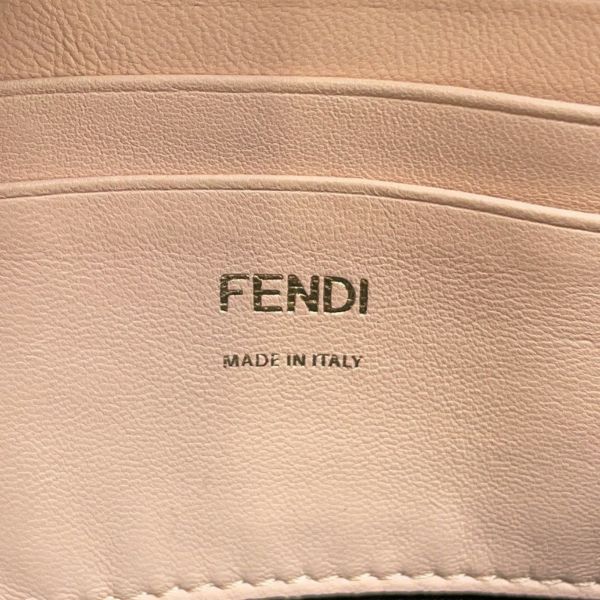 フェンディ チェーンショルダーバッグ ミニバゲット レザー 8BR793 FENDI バイカラー 2way