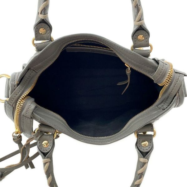 バレンシアガ ハンドバッグ クラシック メタルエッジ ミニ シティ 390160 BALENCIAGA 2way