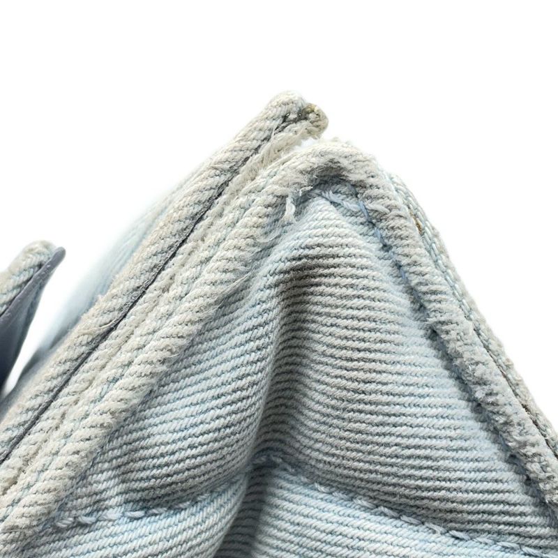 バレンシアガ チェーンショルダーバッグ クラッシュ ミディアム デニム 716393 BALENCIAGA 2way