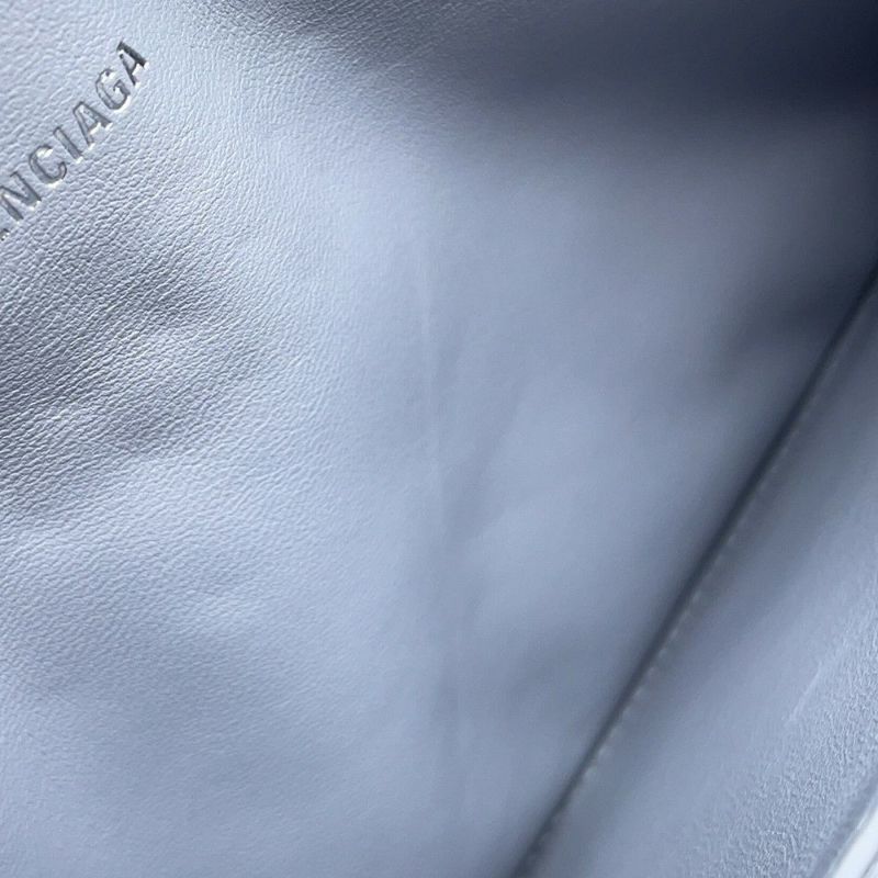 バレンシアガ チェーンショルダーバッグ クラッシュ ミディアム デニム 716393 BALENCIAGA 2way