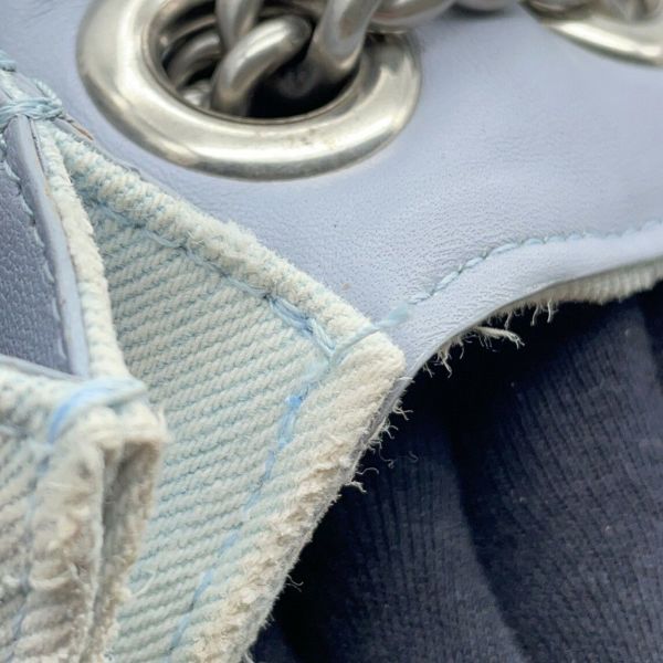 バレンシアガ チェーンショルダーバッグ クラッシュ ミディアム デニム 716393 BALENCIAGA 2way