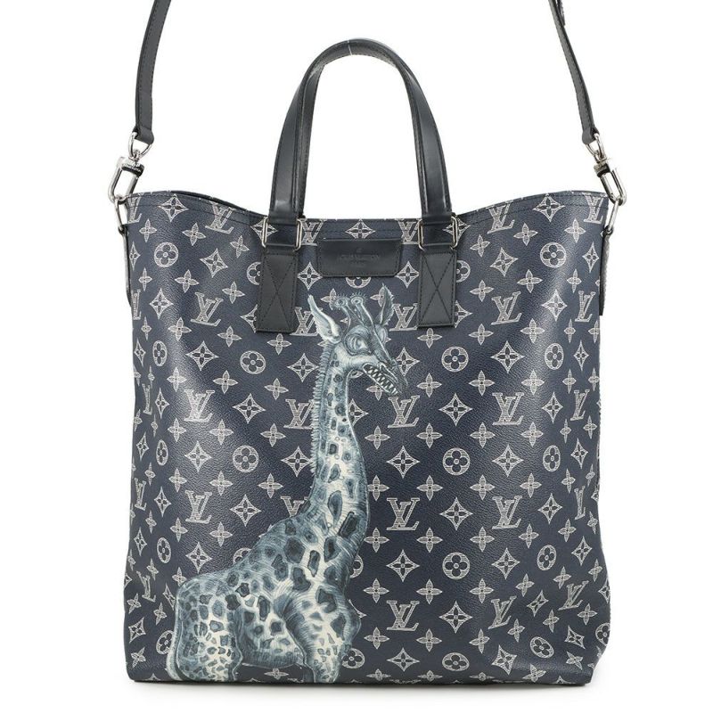 ルイヴィトン トートバッグ モノグラム・サバンナ/チャップマンブラザーズ トート M54127 LOUIS VUITTON 2017年春夏 メンズ