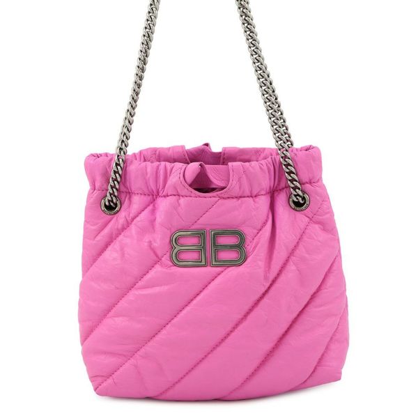 バレンシアガ チェーンショルダーバッグ クラッシュ XS レザー 781796 BALENCIAGA 2way
